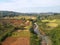 Village area cultivation field in odisha