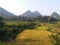 Village area cultivation field in odisha