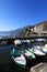 Village of Ascona and boats