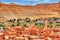 Village in the Asif Ounila valley in the High Atlas Mountains, Morocco