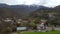 Village behind the monastery complex Goshavank near Dilijan Northern Armenia