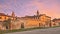 The village Buonconvento in province of Siena, Tuscany, Italy