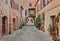 The village Buonconvento in Siena, Tuscany, Italy