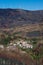 Village and burn forest in Portugal