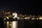 Village of Cadaques at night, Catalonia, Spain