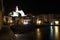 Village of Cadaques at night, Catalonia, Spain