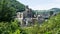 Village and castle of Estaing in France