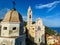 The village of Cervo on the Italian Riviera, Liguria, Italy