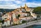 The village of Cervo on the Italian Riviera, Liguria, Italy