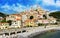 The village of Cervo on the Italian Riviera, Liguria, Italy