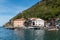 village at the coast Pasaia Donibane, Gipuzkoa, in Basque Country, Spain