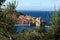 Village of Collioure on the Mediterranean sea