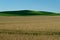 Village from drone aerial view. Beautiful village with houses and fields in Nysa, Poland. Polish farmland