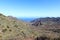 Village El Palmar and volcano Montana del Palmar panorama on Canary Island Tenerife, Spain