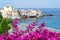 The village of Erbalunga on Corsica island