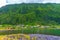 Village at Faja da Caldeira Santo Cristo at Sao Jorge island in