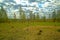 Village football field on a clear day