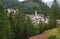 The village of Fusio in the Swiss Alps