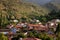 The village of Galata on the north side of the Troodos mountain