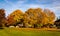 Village Green in Autumn