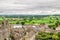 Village landscape around Middleham Castle