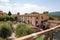 The village of Monteriggioni, Siena, Italy.