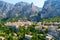 The Village of Moustiers-Sainte-Marie, Provence, Southern France