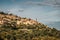 The village of Occhiatana in the Balagne region of Corsica