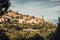 The village of Occhiatana in the Balagne region of Corsica