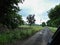 Village Roads and Tracks between Fields in India