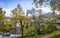 Village of Saint-Antonin-Noble-Val on the Aveyron River in Occitania, France