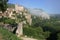 village (saint-cirq-la-popie) and countryside - france