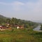 A village scene in Konkan region of India