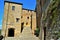 village of sorano in tuscany italy