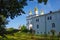 Village Teryaevo, Volokolamsk district, Moscow region, Russia - September, 2020:  Iosifo-Volotsky monastery