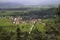 Village under Chopok peak - Pavcina Lehota view from Demanovska mountain.