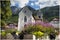 Village Veyrier du Lac, near Annecy and Chateau Menthon De Saint Bernard, Haute Savoie, France
