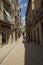 Village view with church in Solsona, Cataluna, Spain