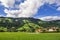 Village of Westendorf, Brixental Valley in Tirolean Alps, Austria,