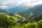 Villages and Batad rice terraces in Banaue, Ifugao, Philippines