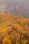 Villages in Romania, amazing view of the authentic places from Rucar-Bran area at the bottom of Bucegi and Piatra Craiului Mountai