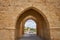 Villalpando door of Saint Andres in Zamora Spain