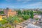 Villavicencio palace at the ground of alcazar of Jerez de la Frontera in Spain