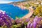 Villefranche sur Mer idyllic French riviera town colorful beach view