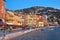 Villefranche sur Mer idyllic French riviera town dawn view