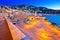 Villefranche sur Mer idyllic French riviera town evening view