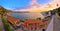 Villefranche sur Mer idyllic French riviera town sunset panoramic view