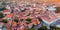 Vilnius aerial flight shoot