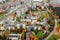 Vilnius city aerial view - Lithuanian capital