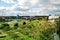 Vilnius city panorama with river Neris on September 24, 2014